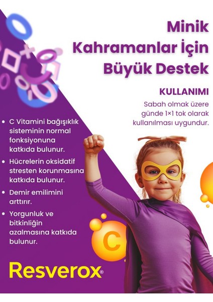 Resverox | Resveratrol-Kurkumin-Kuersetin Şurup 150 ml