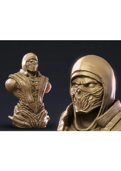 Mortal Kombat Scorpion Figürü - 10 cm