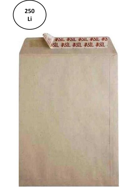 Asil Doğan AS-0896 Torba Zarf Kraft 37 x 45 cm 90 gr