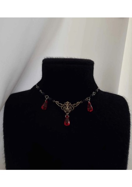 Vintage Gothic Tema Kolye