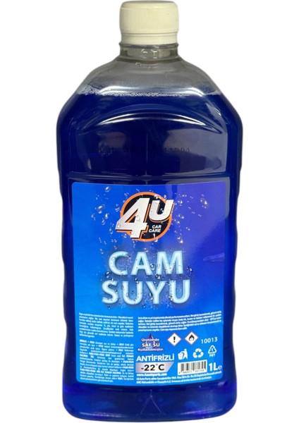 Antifrizli Cam Suyu -22 Derece 1 Litre 5 Adet