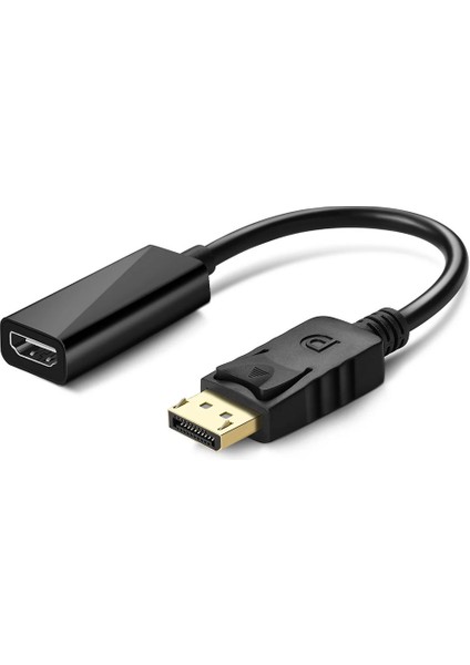 Displayport To HDMI Çevirici Dp Erkek - HDMI Dişi Dönüştürücü Kablo