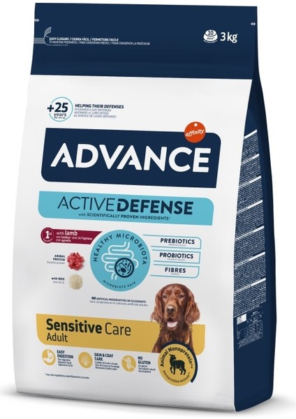 Dog Sensıtıve Lamb & Rıce 3 kg