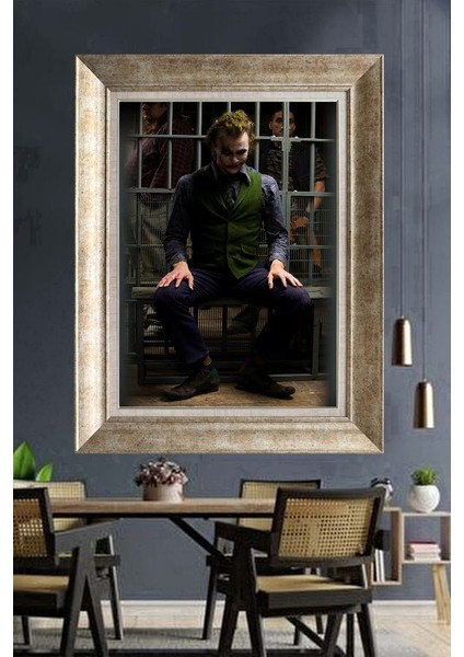 Gümüş Çerçeveli Paspartulu Tablo A222