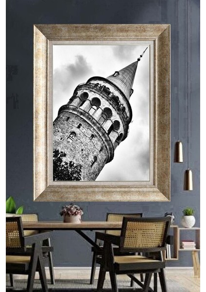 Gümüş Çerçeveli Paspartulu Tablo A1680