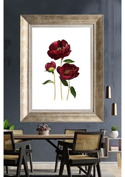 Gümüş Çerçeveli Paspartulu Tablo A1933