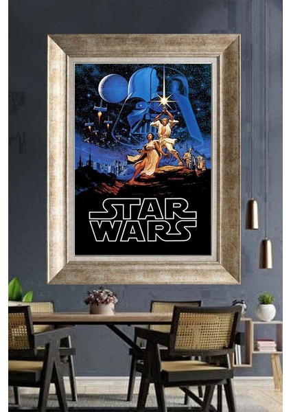 Gümüş Çerçeveli Paspartulu Tablo A2095