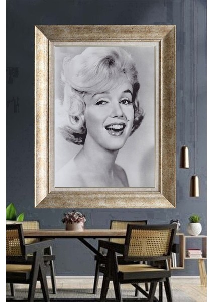 Gümüş Çerçeveli Paspartulu Tablo A2118