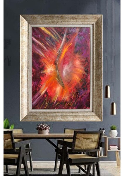 Gümüş Çerçeveli Paspartulu Tablo A1565