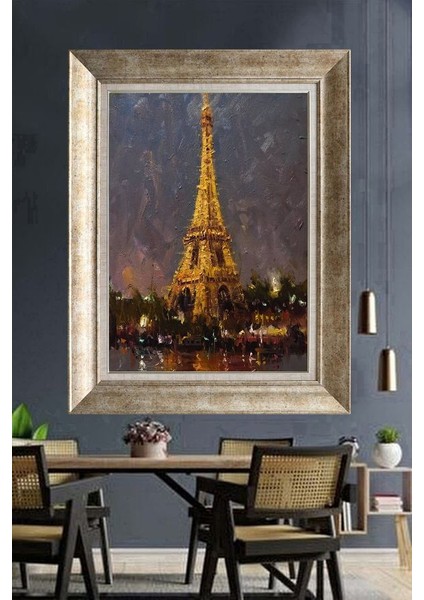 Gümüş Çerçeveli Paspartulu Tablo A1266