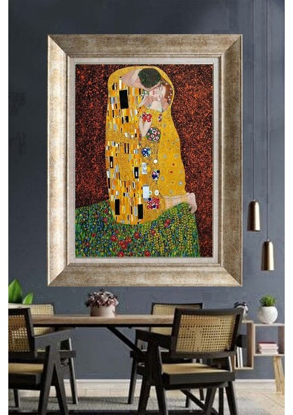 Gümüş Çerçeveli Paspartulu Tablo A427