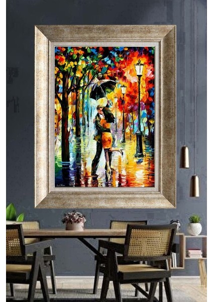 Gümüş Çerçeveli Paspartulu Tablo A2170