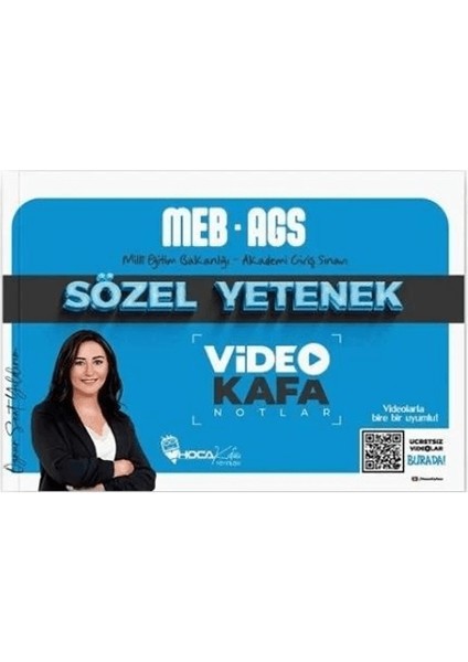 2025 Meb / Ags Sözel Yetenek Video Kafa Notlar - Öznur Saat Yıldırım