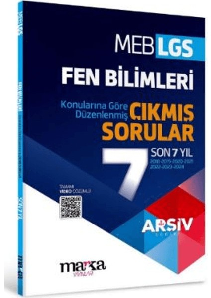 Lgs Fen Bilimleri Konularına Göre Düzenlenmiş Son 7 Yıl Çıkmış Sorular