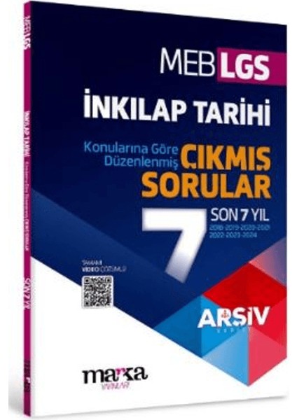 Lgs İnkılap Tarihi Konularına Göre Düzenlenmiş Son 7 Yıl Çıkmış Sorular