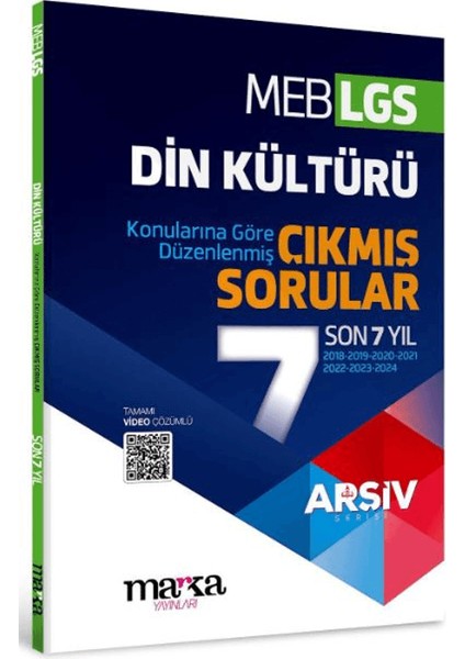 Lgs Din Kültürü Konularına Göre Düzenlenmiş Son 7 Yıl Çıkmış Sorular