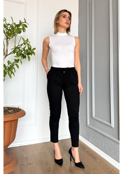 Kadın Lastikli Pantolon
