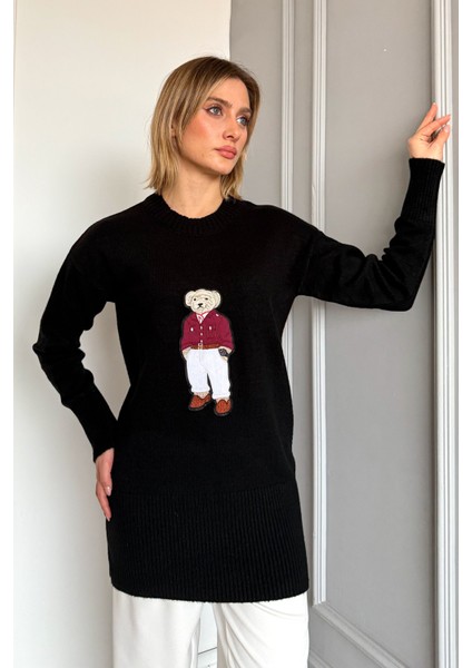 Kadın Ayıcıklı Triko Tunik 6741 indirimleri