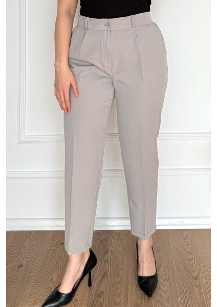Kadın Battal Düğmeli Pantolon 7730 fiyatları
