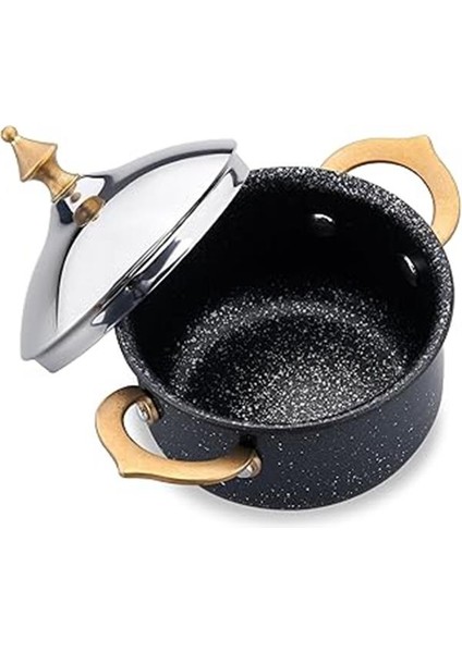 shtm Korkmaz - Hanedan Tencere 10X5,7 Siyah Byrnew