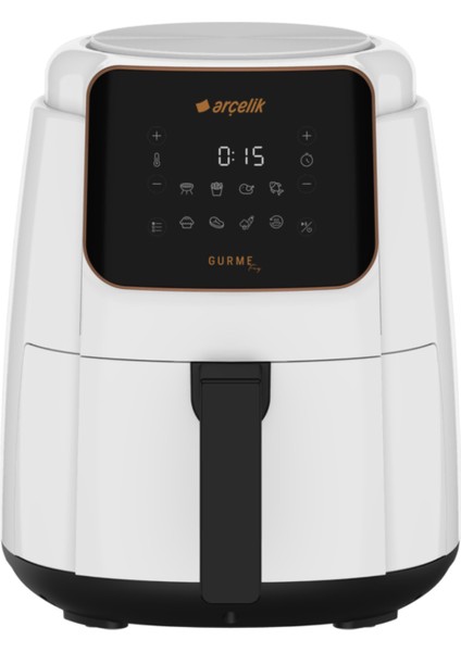 Airfryer 4.1 L 1550 W 8 Otomatik Program 200 Max Derece Yağsız