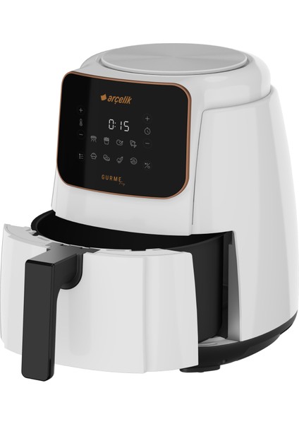 Airfryer 4.1 L 1550 W 8 Otomatik Program 200 Max Derece Yağsız