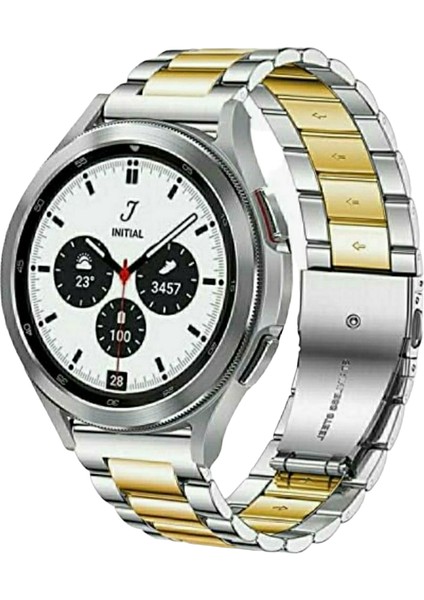 20 mm Universal Paslanmaz Çelik Kordon Akıllı Pim Gümüş Altın