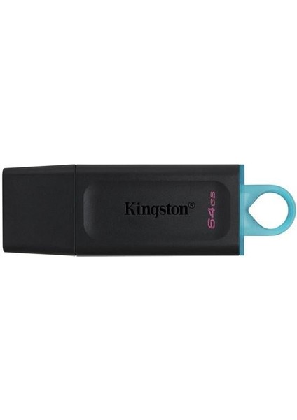 Kıngston 64GB USB 3.2 Exodia DTX/64GB Siyah Taşınabilir Bellek