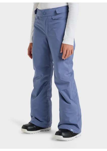Elastik Bel Mavi Kız Çocuk Kayak Pantolonu ERGTP03053-BACKYARD Gırl Pt fiyatları