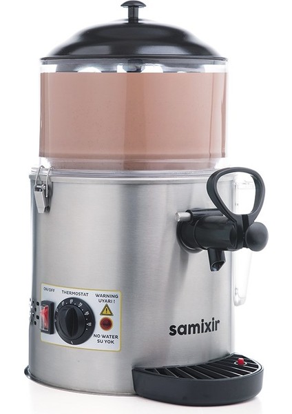 Samixir Hot 5 Lt Panoramik Karıştırıcılı Sıcak İçecek Dispanseri Makinesi SC-05