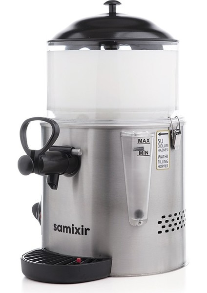 Samixir Hot 5 Lt Panoramik Karıştırıcılı Sıcak İçecek Dispanseri Makinesi SC-05