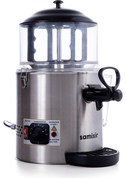 Samixir Hot 5 Lt Panoramik Karıştırıcılı Sıcak İçecek Dispanseri Makinesi SC-05