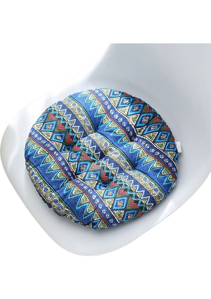 Tzmalloythickened Cushion Chair Bench Round Tatami Mat Student Cute Teacher Mat Butt Cotton Linen Floor Mat (Yurt Dışından)