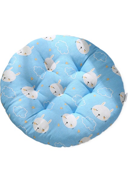 Tzmalloythickened Cushion Chair Bench Round Tatami Mat Student Cute Teacher Mat Butt Cotton Linen Floor Mat (Yurt Dışından)