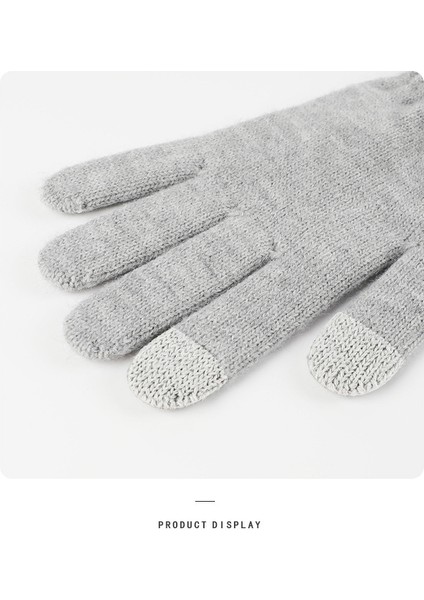 Yeni Şapka Atkı Eldiven Üç Parçalı Takım Kış Erkek Soğuk Sıcak Üç Parçalı Takım (Yurt Dışından) fırsatları