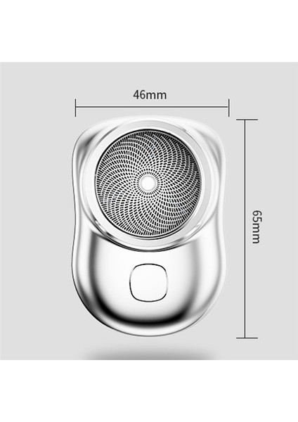 Taşınabilir Elektrikli Tıraş Makinesi Yeni Yükseltilmiş Mini Erkek Elektrikli Siyah (Yurt Dışından) modelleri