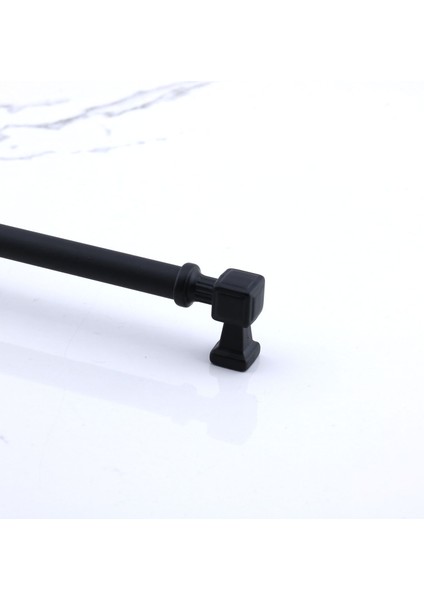 Talas 224 mm Düz Siyah Metal Kulp Mobilya Çekmece Mutfak Dolabı Dolap Kulpları Kulb 22.4 cm indirimleri