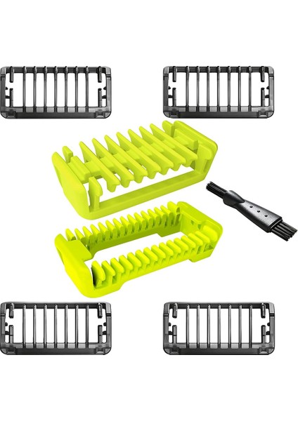 Philips Norelco Oneblade Tıraş Makinesi QP2520 Için Kılavuz Tarak 1/2/3/5mm (Yurt Dışından)