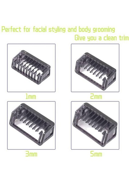 Philips Norelco Oneblade Tıraş Makinesi QP2520 Için Kılavuz Tarak 1/2/3/5mm (Yurt Dışından) fırsatları