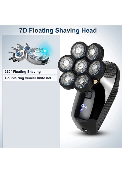 Erkekler Için 7d Elektrikli Tıraş Makinesi, Erkekler Için 5'i 1 Arada Tıraş Makineleri, Bakım Seti (Yurt Dışından) modelleri