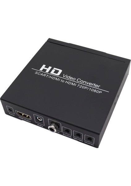 POWERMASTER PM-14366 ADAPTÖRLÜ SCART-HDMI TO HDMI ÇEVİRİCİ DÖNÜŞTÜRÜCÜ KONVERTÖR