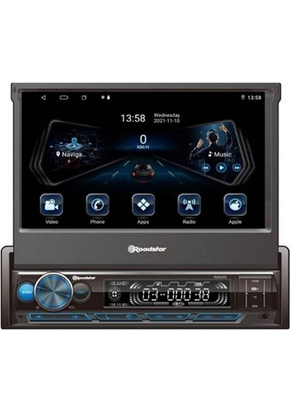 RD-6200 7 INDASH NAVİGASYONLU ANDROID T3 MULTİMEDYA OTO TEYP