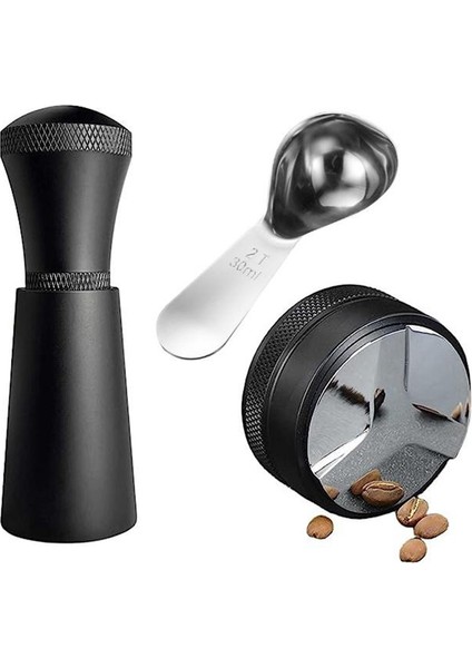 Düz Tabanlı Çift Kafa Kahve Tozu Sabotaj Espresso Porfiltre Filtresi (Yurt Dışından)