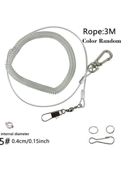 Ayak Halkası No5 - 3m Tarzı Tavus Kuşu Zincir Kayışı Isırma Önleyici Esnek Alaşım Bacak Halkası Çelik Tel Ip Papağan Eğitim Halatı (Yurt Dışından) fiyatları