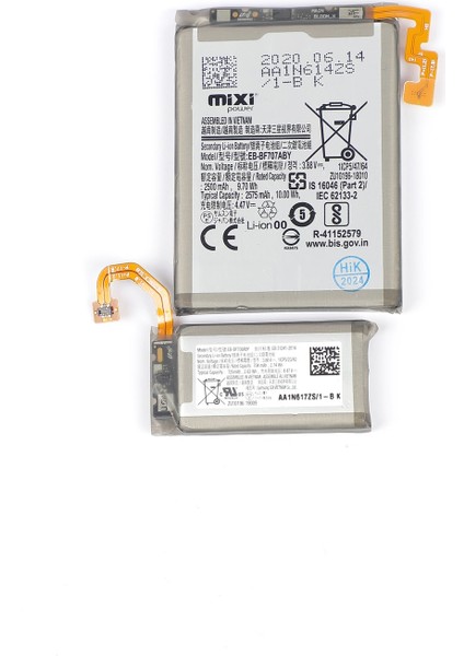 Mixipower Samsung Z Flip 1 5g Uyumlu Yüksek Kapasiteli Batarya