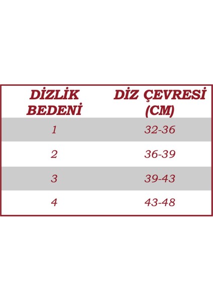 Yün Uzun Dikişsiz Seamless Dizlik