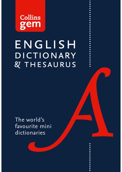 Collins Gem English Dictionary and Thesaurus