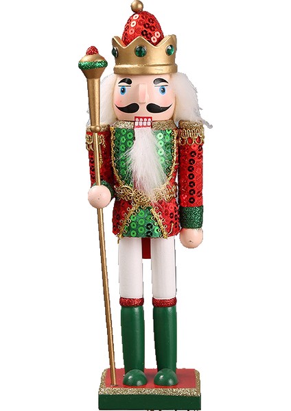 Nutcracker Puppet King Ornament Ev Dekorasyonu (Yurt Dışından)