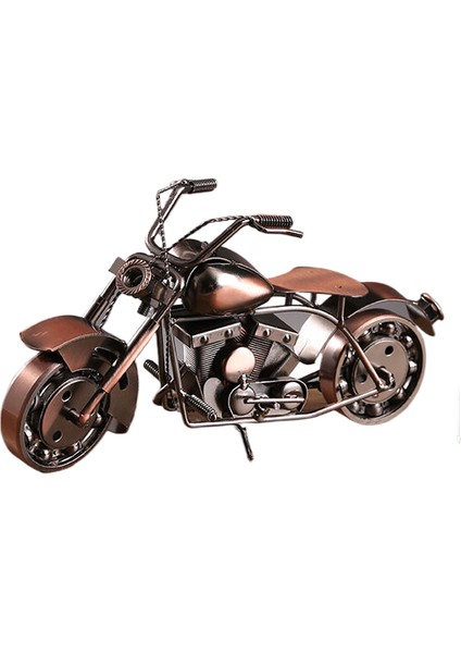 Demir Harley Motosiklet Süsleme Retro Metal Motosiklet Modeli (Yurt Dışından)