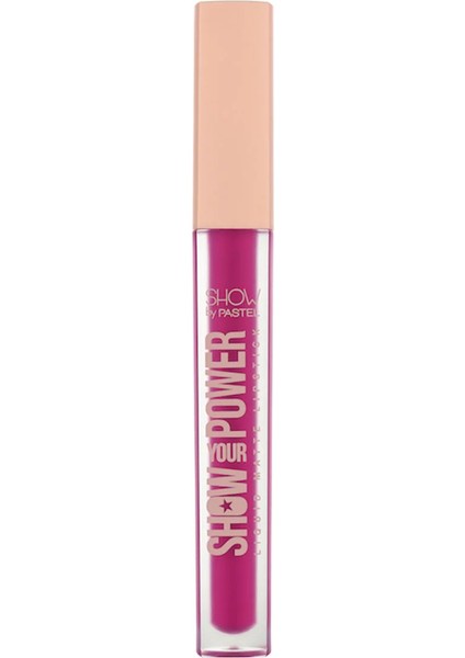 Show Your Power Likit Mat Lipstick 608